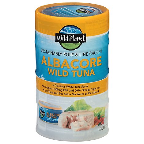Wild Planet Tuna Wild Albacore 4pk St - 20 Oz