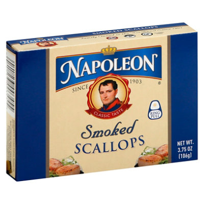 Napoleon Scallops Smoked - 3.75 Oz - Image 1