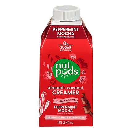 Nutpods Seasonal Edition Creamer Peppermint Mocha 1 Pint - 473 Ml - Image 3