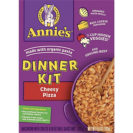 Annies One Pot Pasta Pizza Mac With Hidden Veggies - 6.8 Oz - Image 2