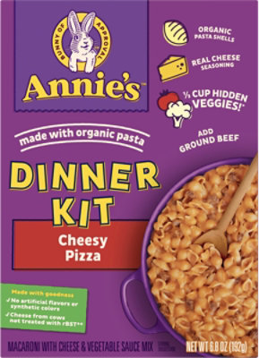 Annies One Pot Pasta Pizza Mac With Hidden Veggies - 6.8 Oz - Image 2