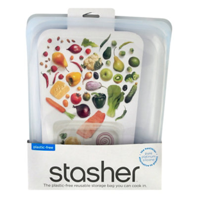Stasher Bag Gal Hlf Clr Reusable - 1 Each - Image 3