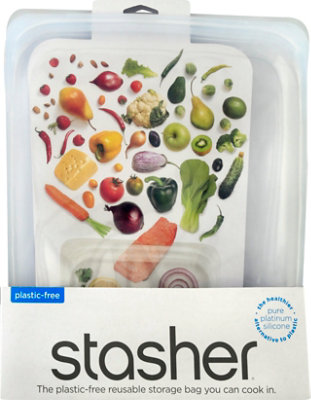 Stasher Bag Gal Hlf Clr Reusable - 1 Each - Image 2