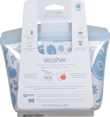 Stasher Bag Stand Up Clr Reusable - 1 Each - Image 4