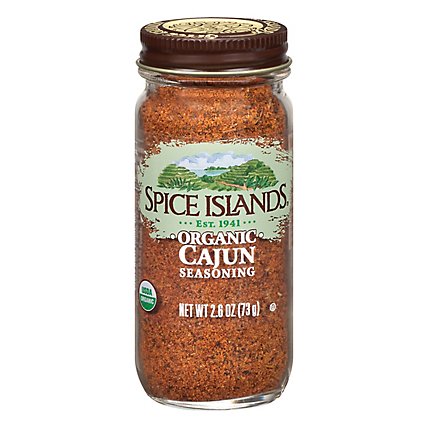 Spice Islands Organic Cajun Seasoning - 2.5 Oz - Image 1