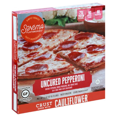 Sonoma Flatbreads Pizza Uncured Pepperoni - 11.62 Oz