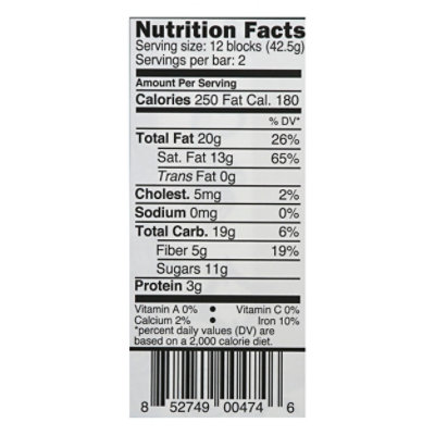 Divine Chocolate Choc Bar Drk Mngo Ccnt - 3 Oz - Image 3