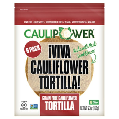 CAULIPOWER Grain Free Cauliflower Tortillas - 7 Oz