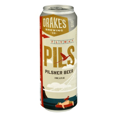 Drakes Flyway Pilsner In Cans - 19.2 Fl. Oz.