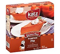 Katz Gluten Free Pie Pumpkin - 8.25 Oz