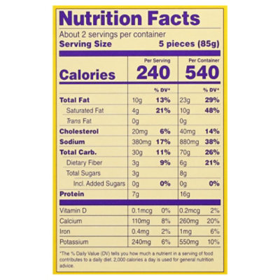 Feel Good Foods Bites Three Cheese - 7 Oz - Image 3