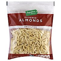 Signature Farms Almonds Slivered Unsalted - 10 Oz - Image 1