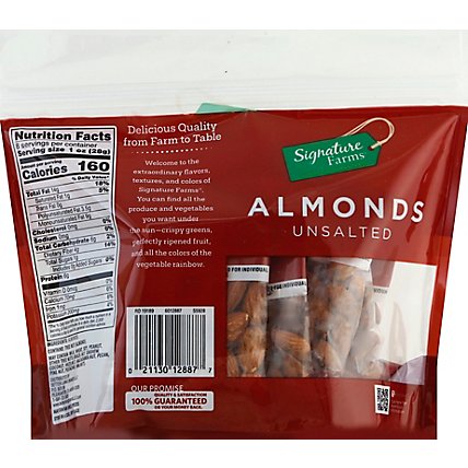 Signature Farms Almonds Natural Unsalted Multipack - 8-1 Oz - Image 3