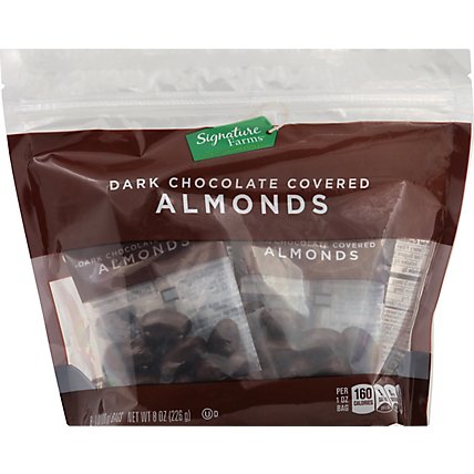 Signature Farms Dark Chocolate Almonds Multipack - 8-1 Oz - Image 2