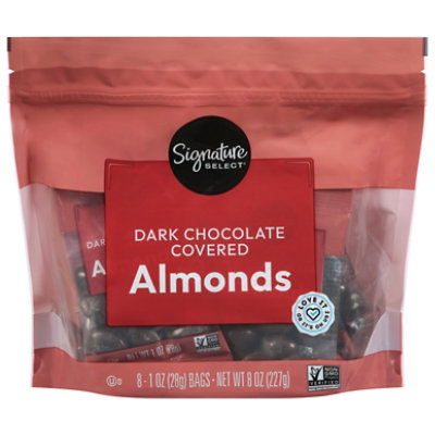 Signature Farms Dark Chocolate Almonds Multipack - 8-1 Oz - Image 1