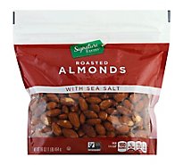 Signature Farms Almonds W/Sea Salt - 16 Oz