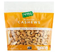 Signature Farms Cashews W/Sea Salt - 16 Oz