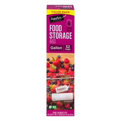 Signature SELECT Bags Food Storage Gallon Value Pack - 32 Count - Image 4