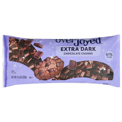 Overjoyed/Signature RESERVE Chocolate Chunks Extra Dark - 11.5 Oz - Image 1