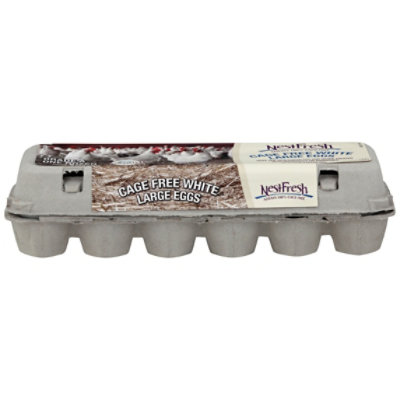 NestFresh Eggs Cage Free Large White - 12 Count - Image 3