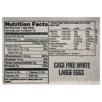 NestFresh Eggs Cage Free Large White - 12 Count - Image 5