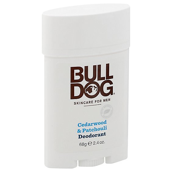 Bulldog Deodorant Cedarwood Patchouli - 2.4 Oz
