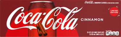 Coca-Cola Cinnamon Flavored Coke Soda Can - 16 Fl. Oz. - Image 2