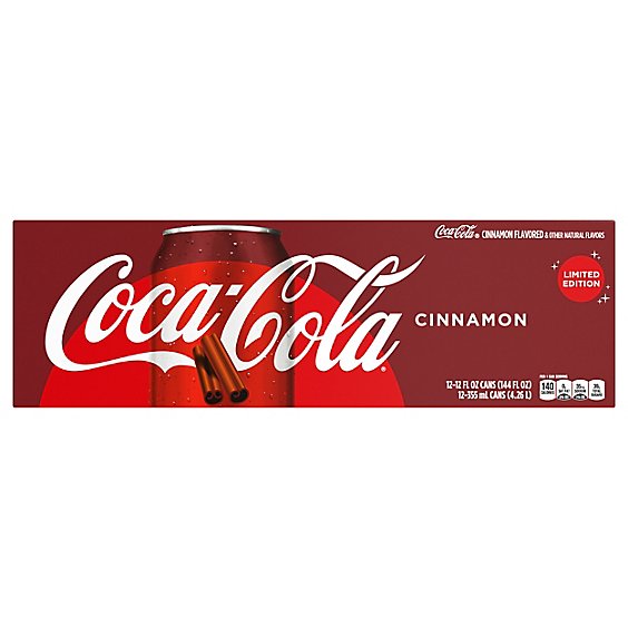 Coca-Cola Soda Cinnamon Fridge Pack - 12-12 Fl. Oz.