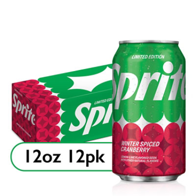 Sprite Winter Spiced Cranberry Fridge Pack - 12-12 Fl. Oz. - Image 1