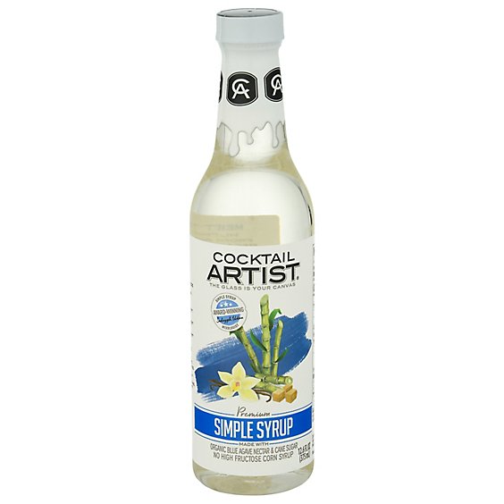 Cocktail Artist Mixer Simple Syrup - 12.6 Fl. Oz.