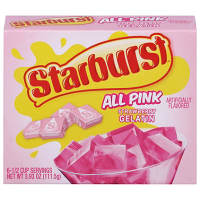 Starburst Gelatin Strawberry 6 Serve - 3.94 Oz - Image 3