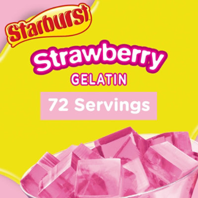 Starburst Gelatin Strawberry 6 Serve - 3.94 Oz - Image 3