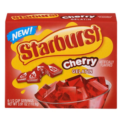 Starburst Gelatin Cherry 6 Count - 3.91 Oz - Image 3