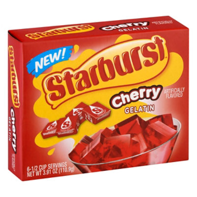 Starburst Gelatin Cherry 6 Count - 3.91 Oz - Image 1