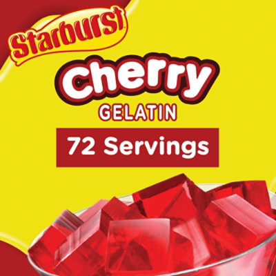 Starburst Gelatin Cherry 6 Count - 3.91 Oz - Image 3