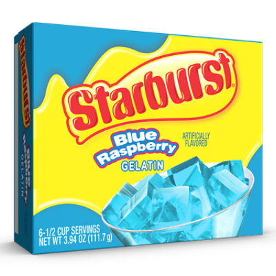 Starburst Gelatin Blue Raspberry 6 Count - 3.94 Oz