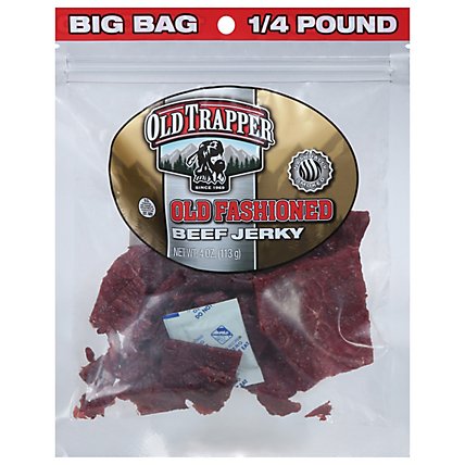 Old Trapper Beef Jerky Old Fashioned - 4 Oz - Image 1