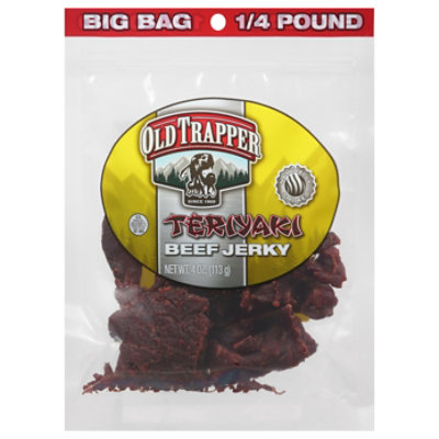 Old Trapper Beef Jerky Teriyaki - 4 Oz - Image 3