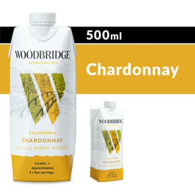 Woodbridge Chardonnay White Wine Box - 500 Ml - Image 1