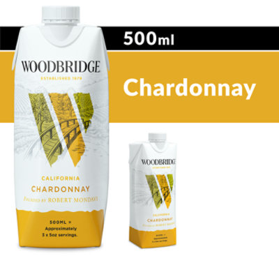 Woodbridge Chardonnay White Wine - 500 Ml