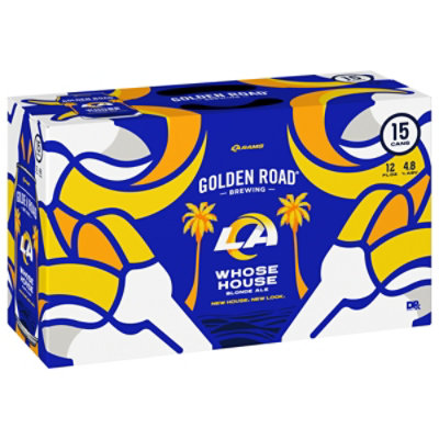 Golden Road Rams House Blonde Ale In Cans - 15-12 Fl. Oz. - Image 1