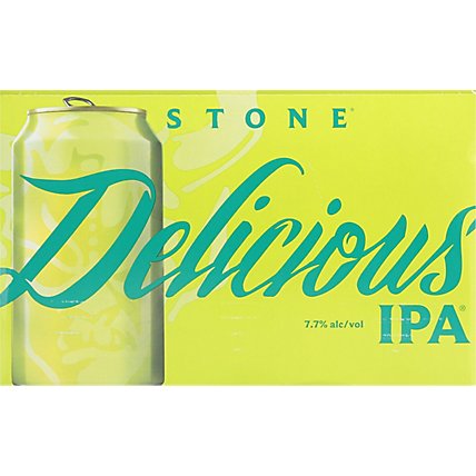 Stone Delicious IPA in Cans - 6-12 Fl. Oz. - Image 4