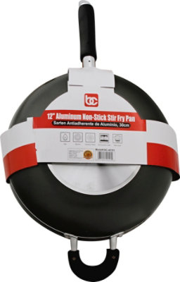 Bene Casa Stir Fry Pan Aluminum Non Stick 12 Inch - Each - Image 3