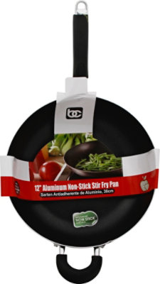 Bene Casa Stir Fry Pan Aluminum Non Stick 12 Inch - Each - Image 2