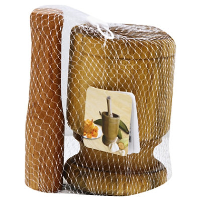 Bene Casa Mortar & Pestle Wood Each Safeway