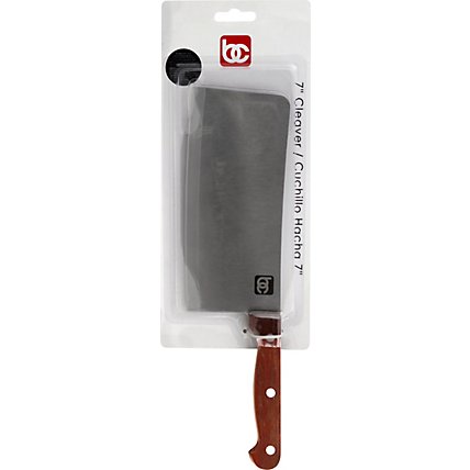 Bene Casa Cleaver Stainless Steel 7 Inch - Each - Image 2