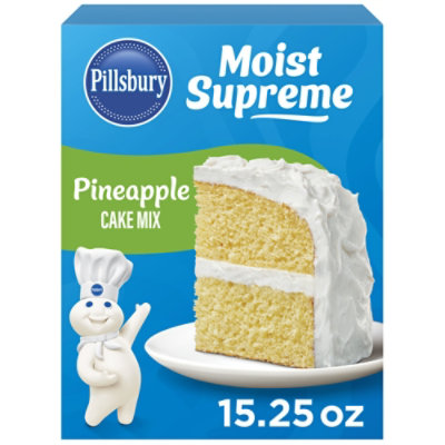 Pillsbury Moist Supreme Cake Mix Premium Pineapple - 15.25 Oz - Image 1