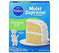 Pillsbury Moist Supreme Cake Mix Premium Pineapple - 15.25 Oz