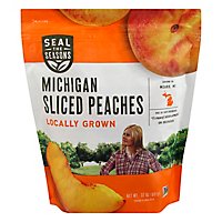 Frozen Local Michigan Peaches - 32 Oz - Image 1