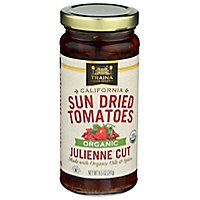 Traina Sun Dried Tomatoes Julienne Oil - 8.5 Oz - Image 1